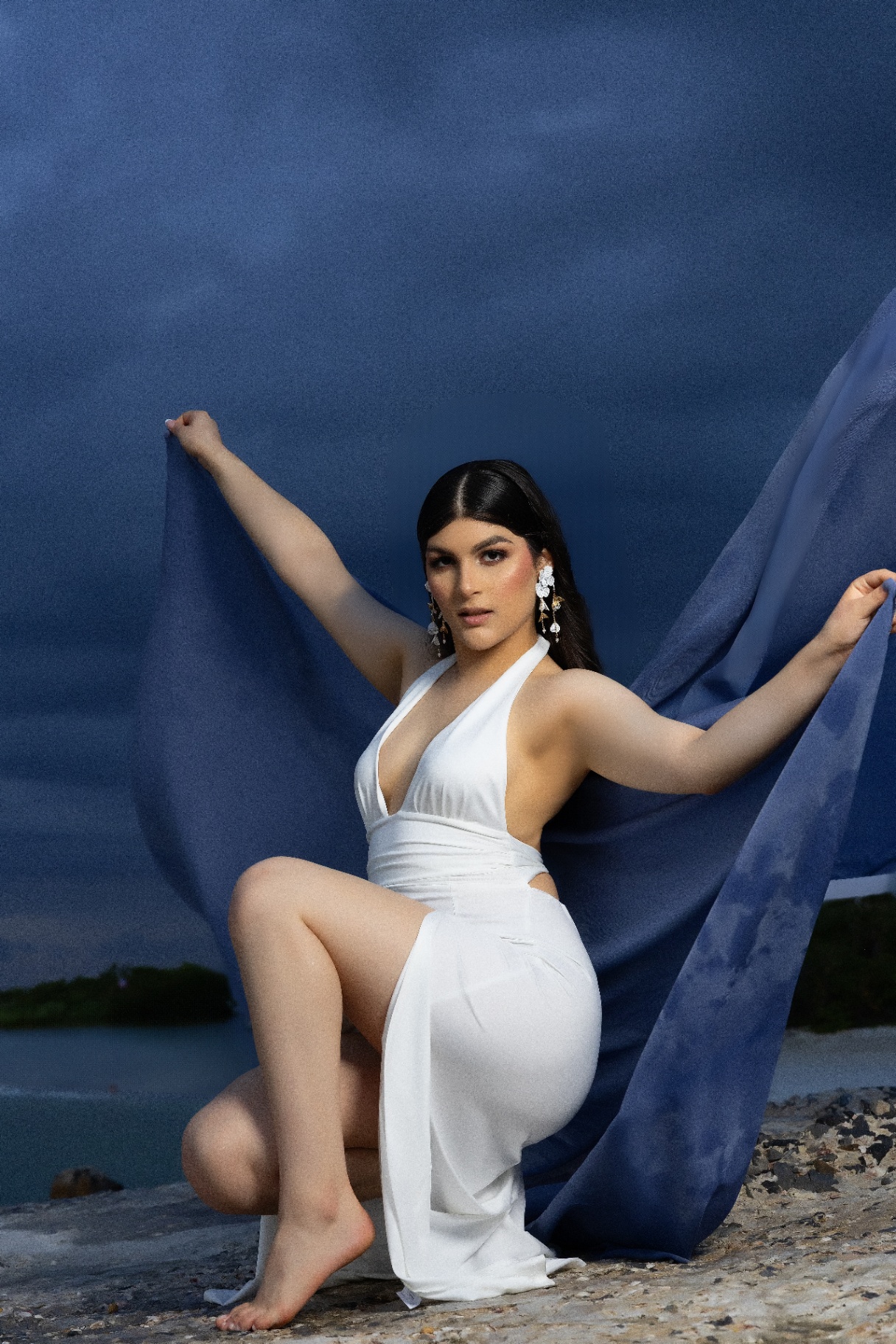 Movimiento en azul
