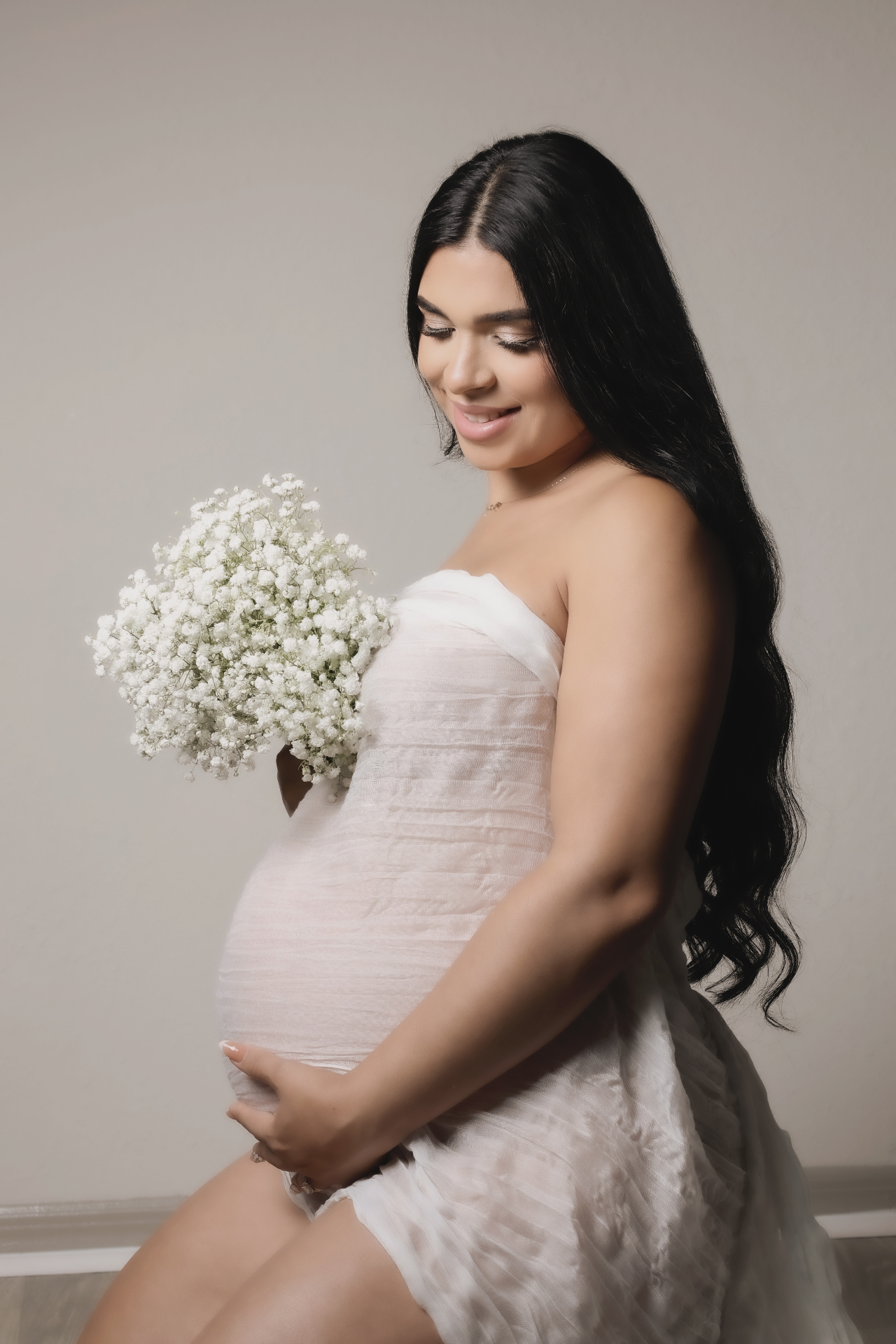Bouquet de gypsophila